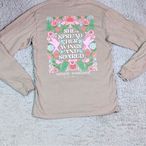 NWT Simply Southern Graphic Long Sleeve Shirt XL